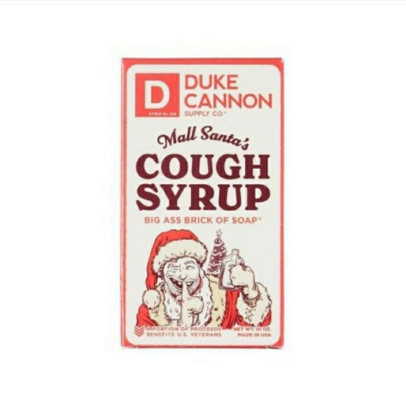 Duke Cannon Supply Co. Big Brick of Soap - Mall Santa's Cough Syrup 10 oz - Picture 3 of 5
